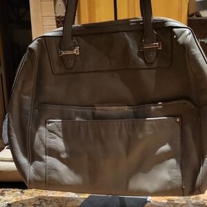 Coach  Leather Tote Bag